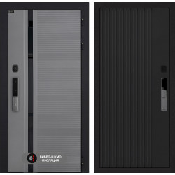 Входная дверь Лабиринт Пиано Смарт 2.0 29 - Черный кварц