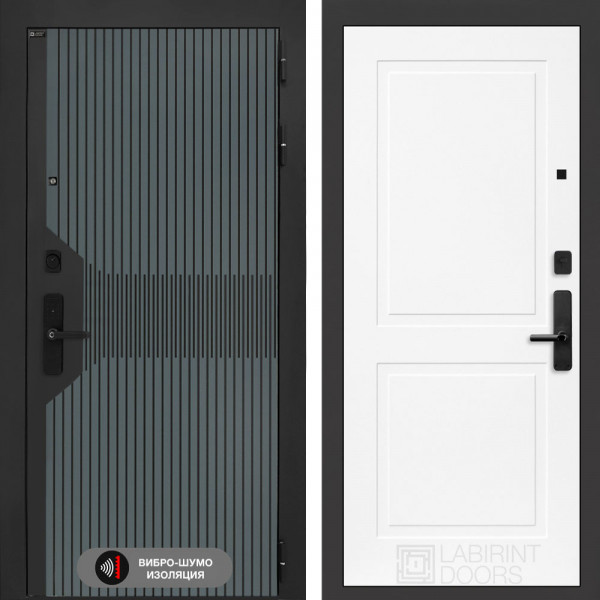 Входная дверь Лабиринт Smartlab 11 - Белый софт