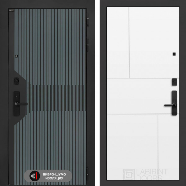 Входная дверь Лабиринт Smartlab 21 - Белый софт