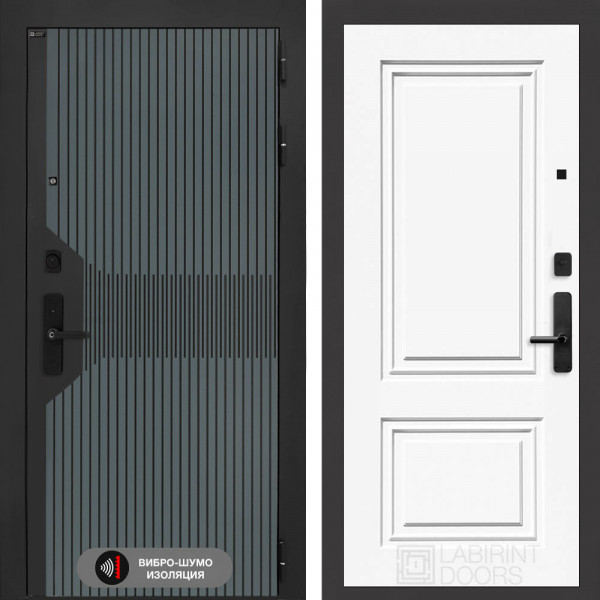 Входная дверь Лабиринт Smartlab 26 - Эмаль RAL 9003