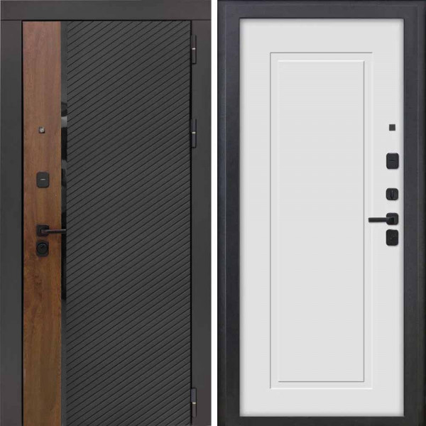 Входная дверь 3KL-1101 ФЛ-25 Velutto Bianco