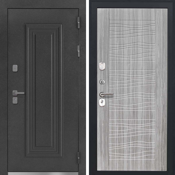 Входная дверь L-Дарион с терморазрывом ФЛ-259 дуб с пилением пвх