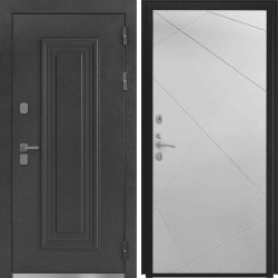 Входная дверь L-Дарион с терморазрывом ФЛ-291 белый софт