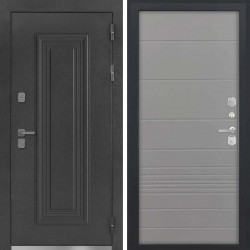 Входная дверь L-Дарион с терморазрывом ФЛ-700 ясень грей soft-touch пвх