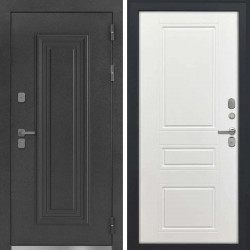 Входная дверь L-Дарион с терморазрывом ФЛ-707 белый софт пвх