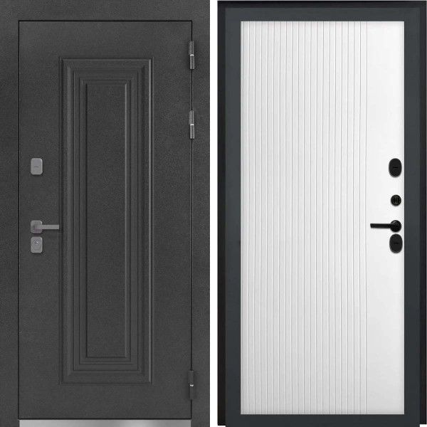 Входная дверь L-Дарион с терморазрывом ФЛ-790 Velutto Bianco