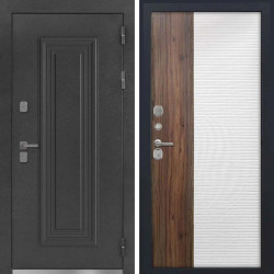 Входная дверь L-Дарион с терморазрывом ФЛП-560 белый + орех