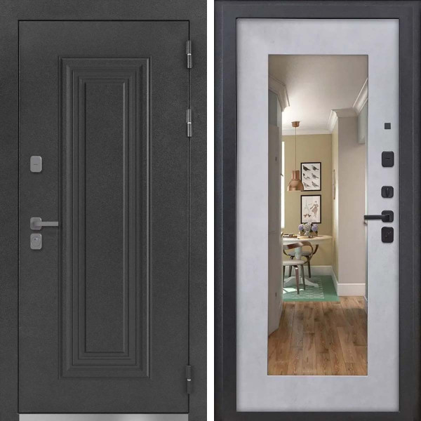 Входная дверь L-Дарион с терморазрывом ФЛЗ-603 Бетон снежный