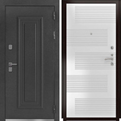 Входная дверь L-Дарион с терморазрывом ФЛ-185 ясень белый пвх