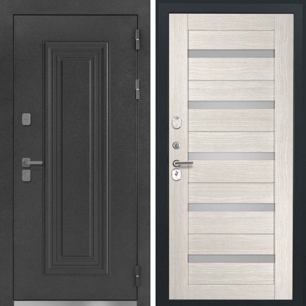 Входная дверь L-Дарион с терморазрывом СБ-1 капучино экошпон