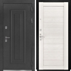 Входная дверь L-Дарион с терморазрывом СБ-3 беленый дуб