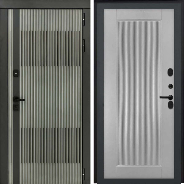 Входная дверь L-Elfy Астрод Velutto Grigio