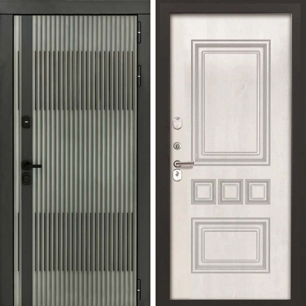 Входная дверь L-Elfy ФЛ-608 Винорит white