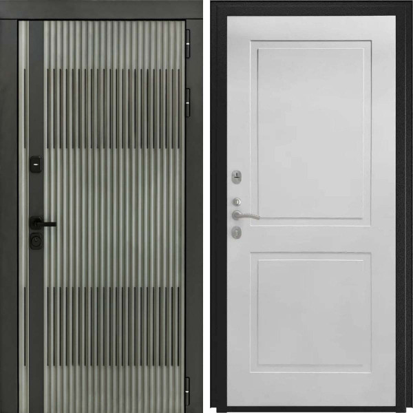 Входная дверь L-Elfy ФЛ-609 белый матовый