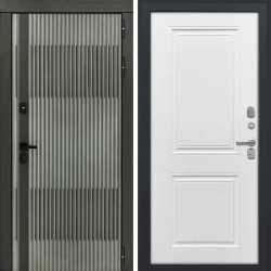 Входная дверь L-Elfy ФЛ-677 белый матовый пвх