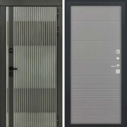 Входная дверь L-Elfy ФЛ-700 ясень грей soft-touch пвх