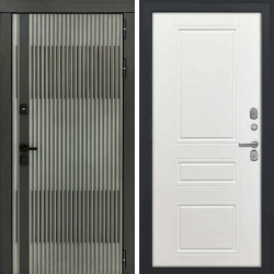 Входная дверь L-Elfy ФЛ-707 белый софт пвх