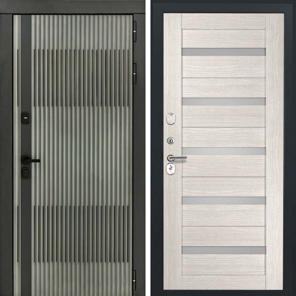 Входная дверь L-Elfy СБ-1 капучино экошпон