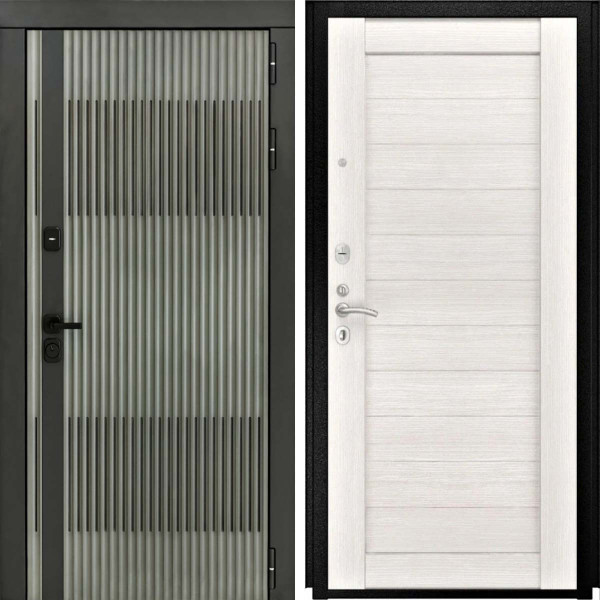 Входная дверь L-Elfy СБ-3 беленый дуб