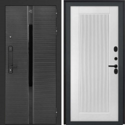 Входная дверь L-Legia Астрод Velutto Bianco