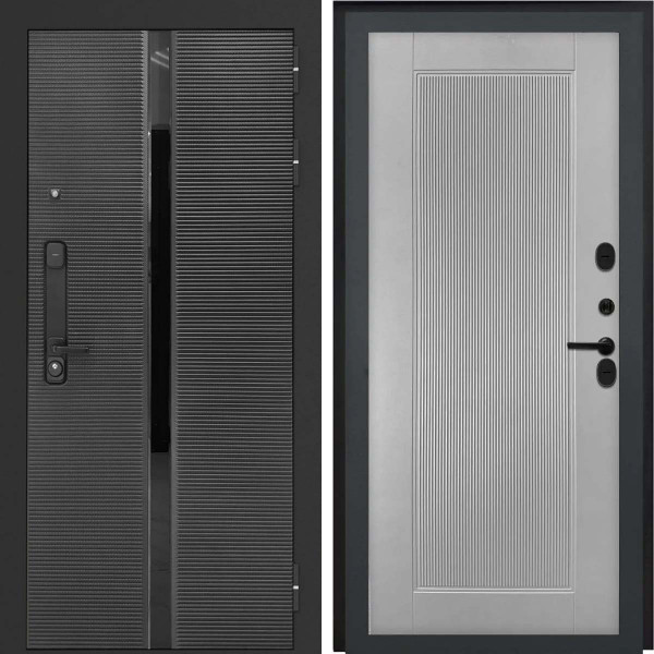 Входная дверь L-Legia Астрод Velutto Grigio