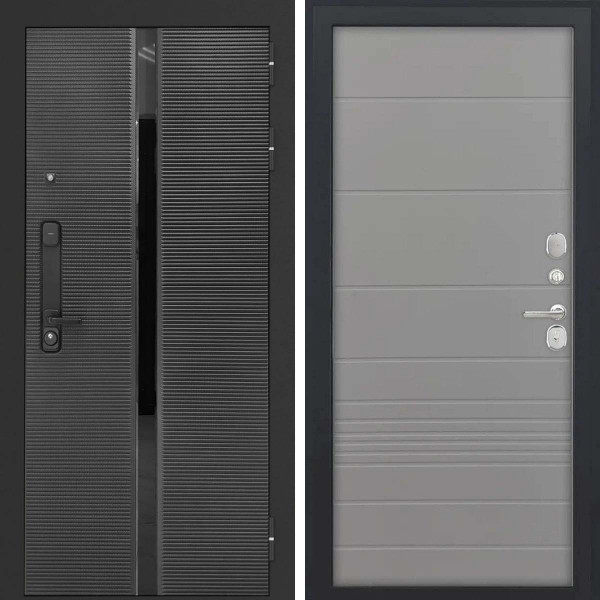 Входная дверь L-Legia ФЛ-700 ясень грей soft-touch пвх