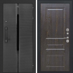 Входная дверь L-Legia ФЛ-701 дуб шоколад пвх