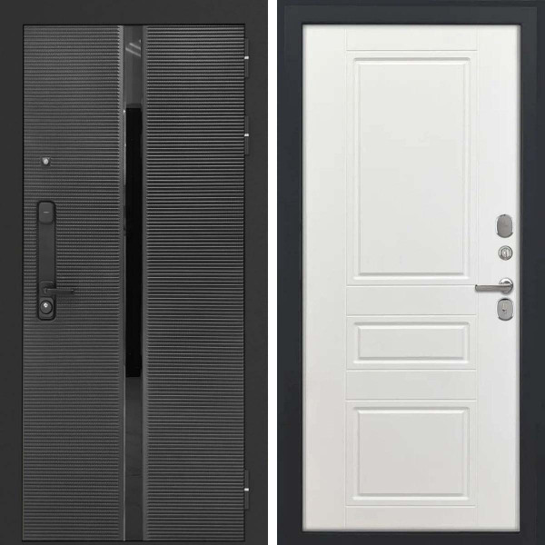 Входная дверь L-Legia ФЛ-707 белый софт пвх