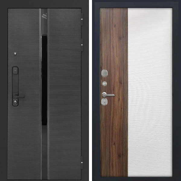 Входная дверь L-Legia ФЛП-560 белый + орех