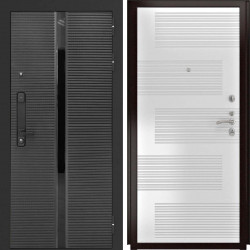 Входная дверь L-Legia ФЛ-185 ясень белый пвх