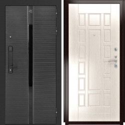 Входная дверь L-Legia ФЛ-244 беленый дуб пвх