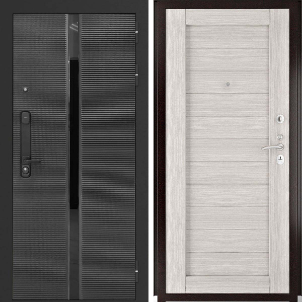 Входная дверь L-Legia СБ-3 капучино экошпон