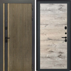 Входная дверь L-Rosna Без фрезеровки Дуб пацифик горизонт