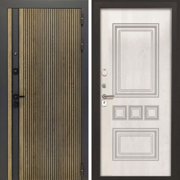 Входная дверь L-Rosna ФЛ-608 Винорит white