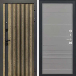 Входная дверь L-Rosna ФЛ-700 ясень грей soft-touch пвх