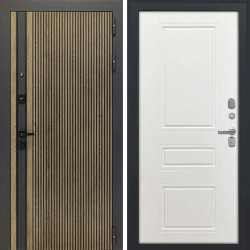 Входная дверь L-Rosna ФЛ-707 белый софт пвх