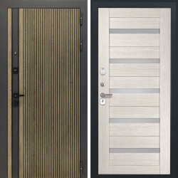 Входная дверь L-Rosna СБ-1 капучино экошпон