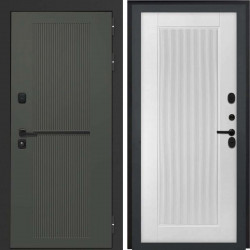 Входная дверь L-Terio-2 Астрод Velutto Bianco