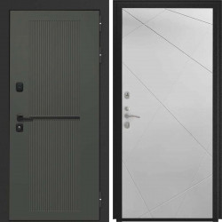 Входная дверь L-Terio-2 ФЛ-291 белый софт