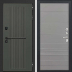 Входная дверь L-Terio-2 ФЛ-700 ясень грей soft-touch пвх