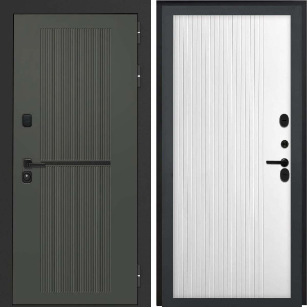 Входная дверь L-Terio-2 ФЛ-790 Velutto Bianco