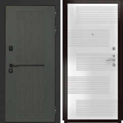 Входная дверь L-Terio-2 ФЛ-185 ясень белый пвх