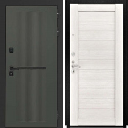 Входная дверь L-Terio-2 СБ-3 беленый дуб