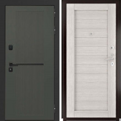 Входная дверь L-Terio-2 СБ-3 капучино экошпон