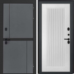 Входная дверь L-Terio Астрод Velutto Bianco