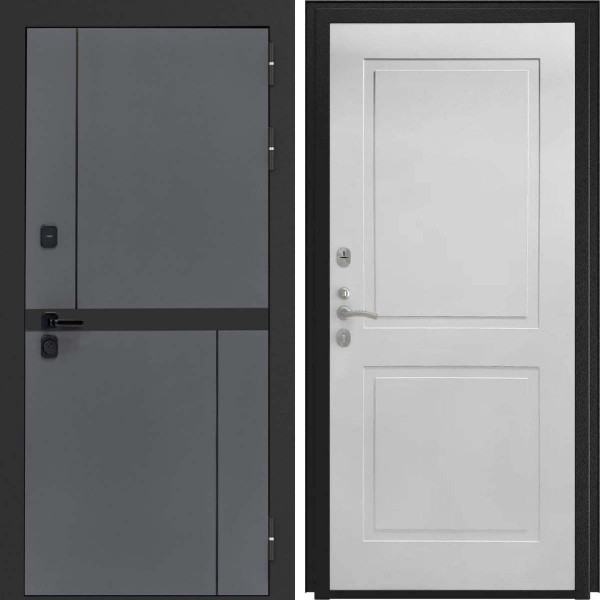 Входная дверь L-Terio ФЛ-609 белый матовый