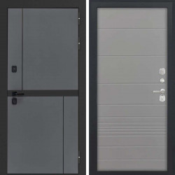 Входная дверь L-Terio ФЛ-700 ясень грей soft-touch пвх