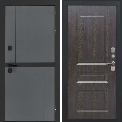 Входная дверь L-Terio ФЛ-701 дуб шоколад пвх