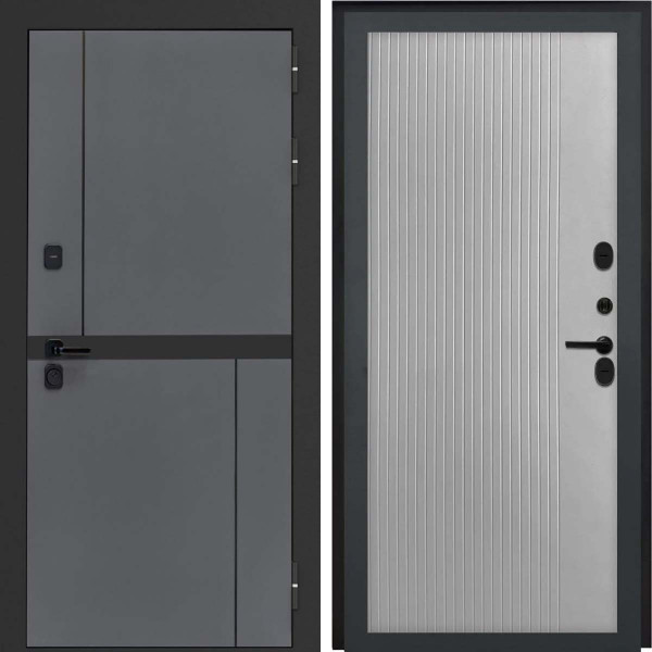 Входная дверь L-Terio ФЛ-790 Velutto Grigio