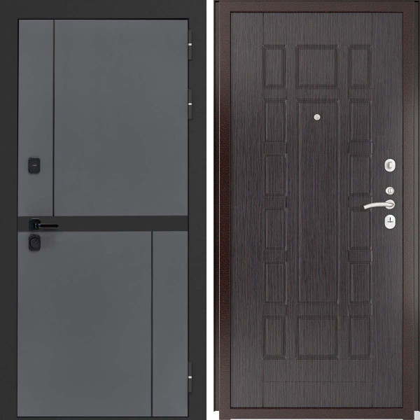 Входная дверь L-Terio ФЛ-244 венге пвх